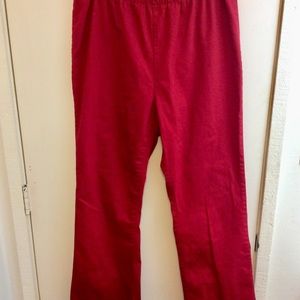 Denim 24/7 women’s cotton jeans red 20W